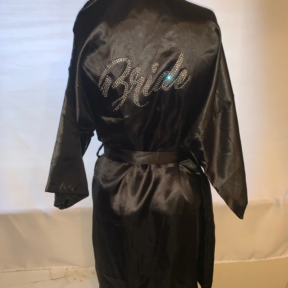 Bride Silk Wedding Robe - Picture 1 of 6
